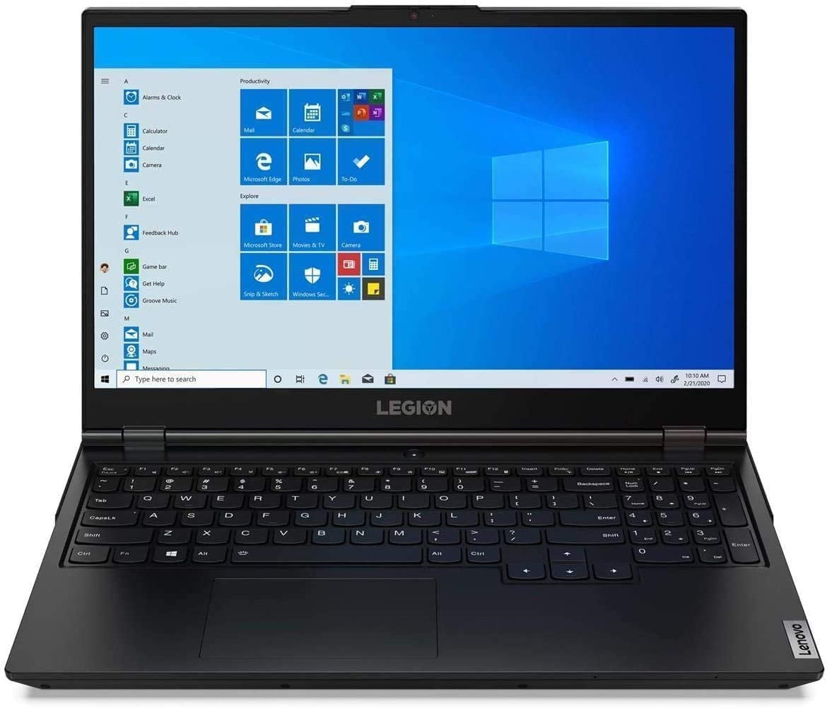 Lenovo Legion 5 Gaming Laptop, 15.6" FHD, 120 HZ, Intel Core i7-10750H