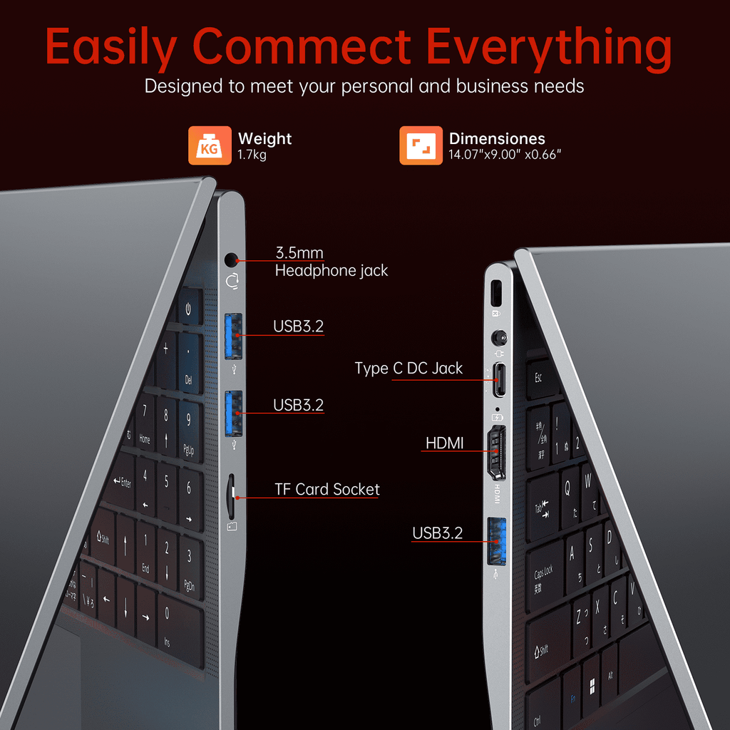 ACEMAGIC 15.6'' FHD Gaming Laptop AMD Ryzen 7 5700U up to 4.3GHz 16GB
