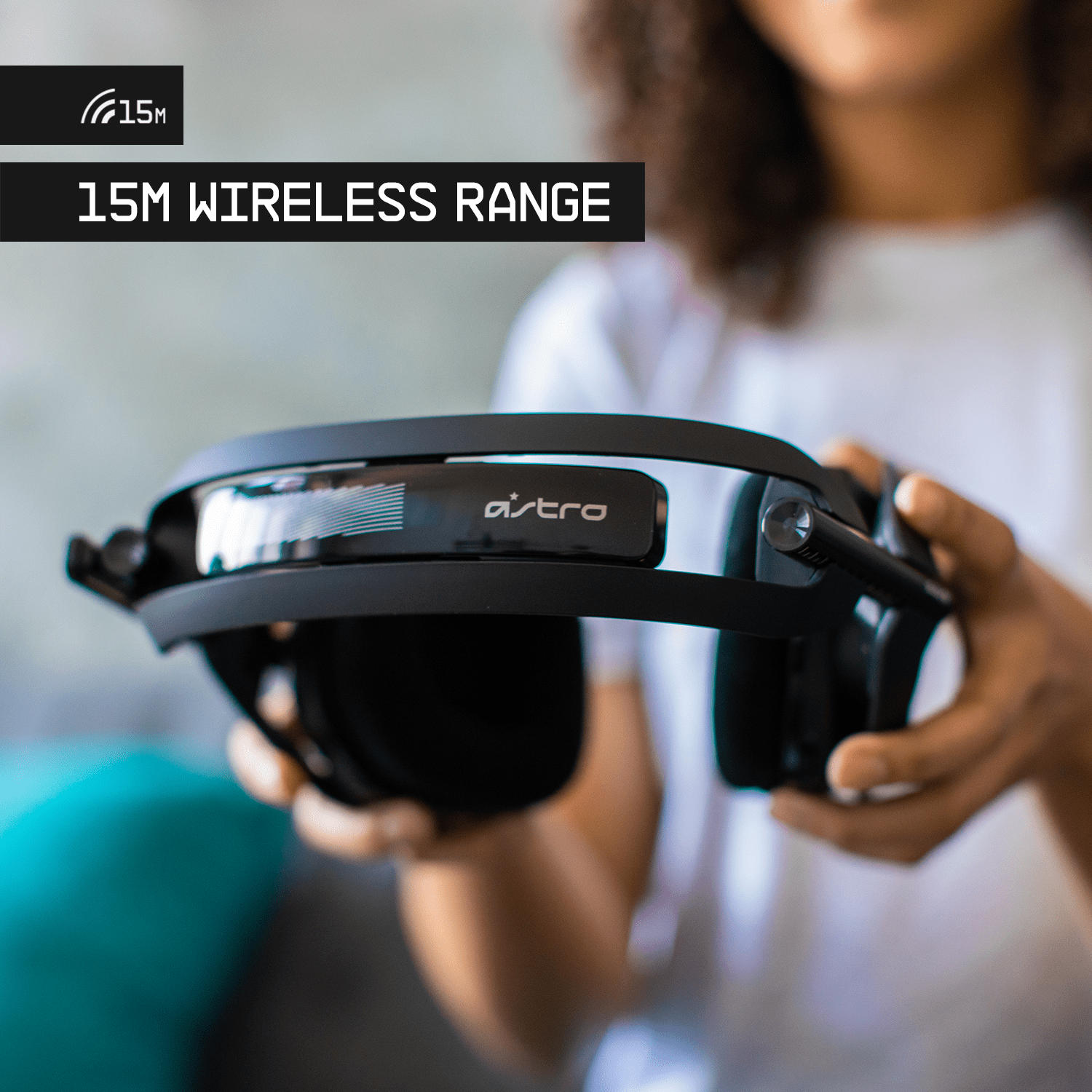 ASTRO Wireless Gaming Headset, Black