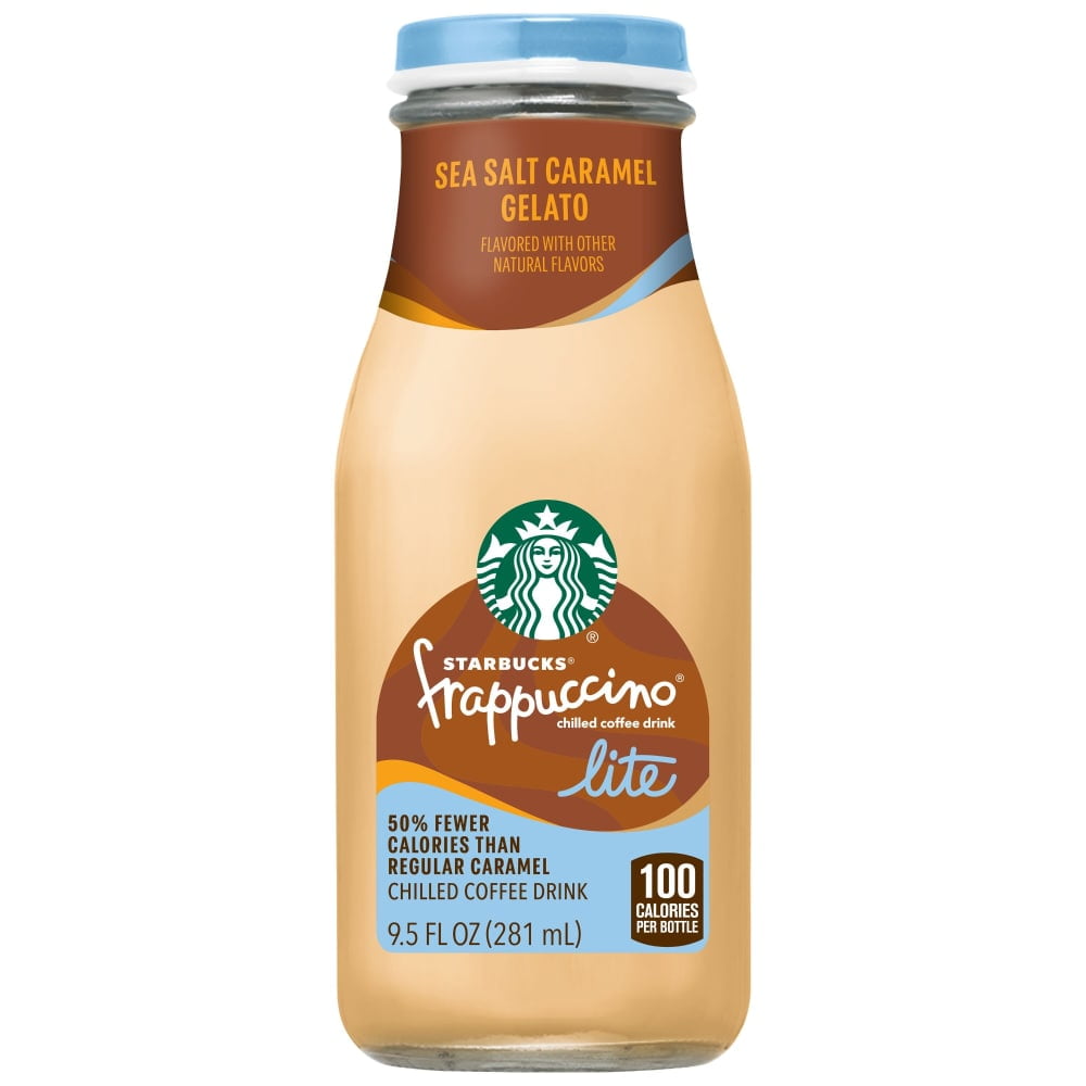 Starbucks Frappuccino Lite Sea Salt Caramel Gelato Iced Coffee Bottle