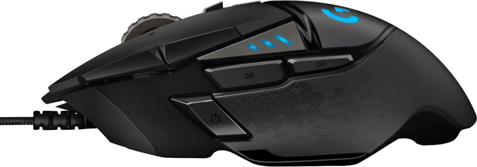 Logitech - G502 HERO Wired Optical Gaming Mouse with RGB Lighting - Bl