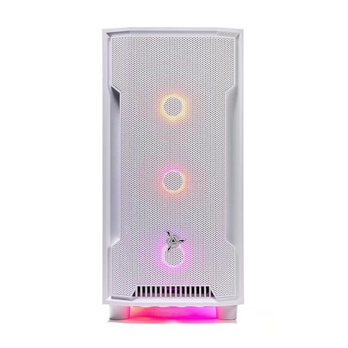 Skytech Archangel Gaming PC Desktop, Ryzen 7 5700 3.7 GHz (4.6GHz Turbo Boost), AMD RX 6600 8GB GDDR6, 1TB SSD, 16GB DDR4 RAM 3200, 650W Gold PSU, Wi-Fi, Win 11 Home