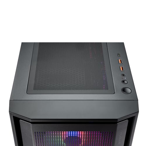 Skytech Archangel Gaming PC Desktop, Ryzen 7 5700 3.7 GHz (4.6GHz Turbo Boost), AMD RX 6600 8GB GDDR6, 1TB SSD, 16GB DDR4 RAM 3200, 650W Gold PSU, Wi-Fi, Win 11 Home