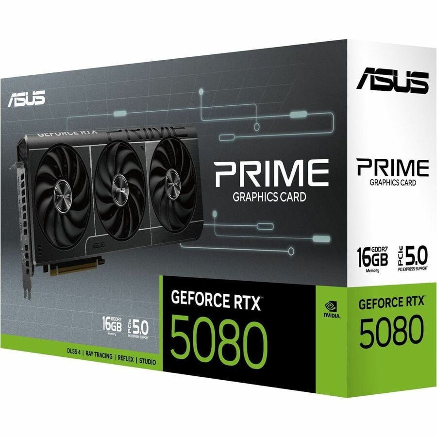 Asus NVIDIA GeForce RTX 5080 Graphic Card, 16 GB GDDR7