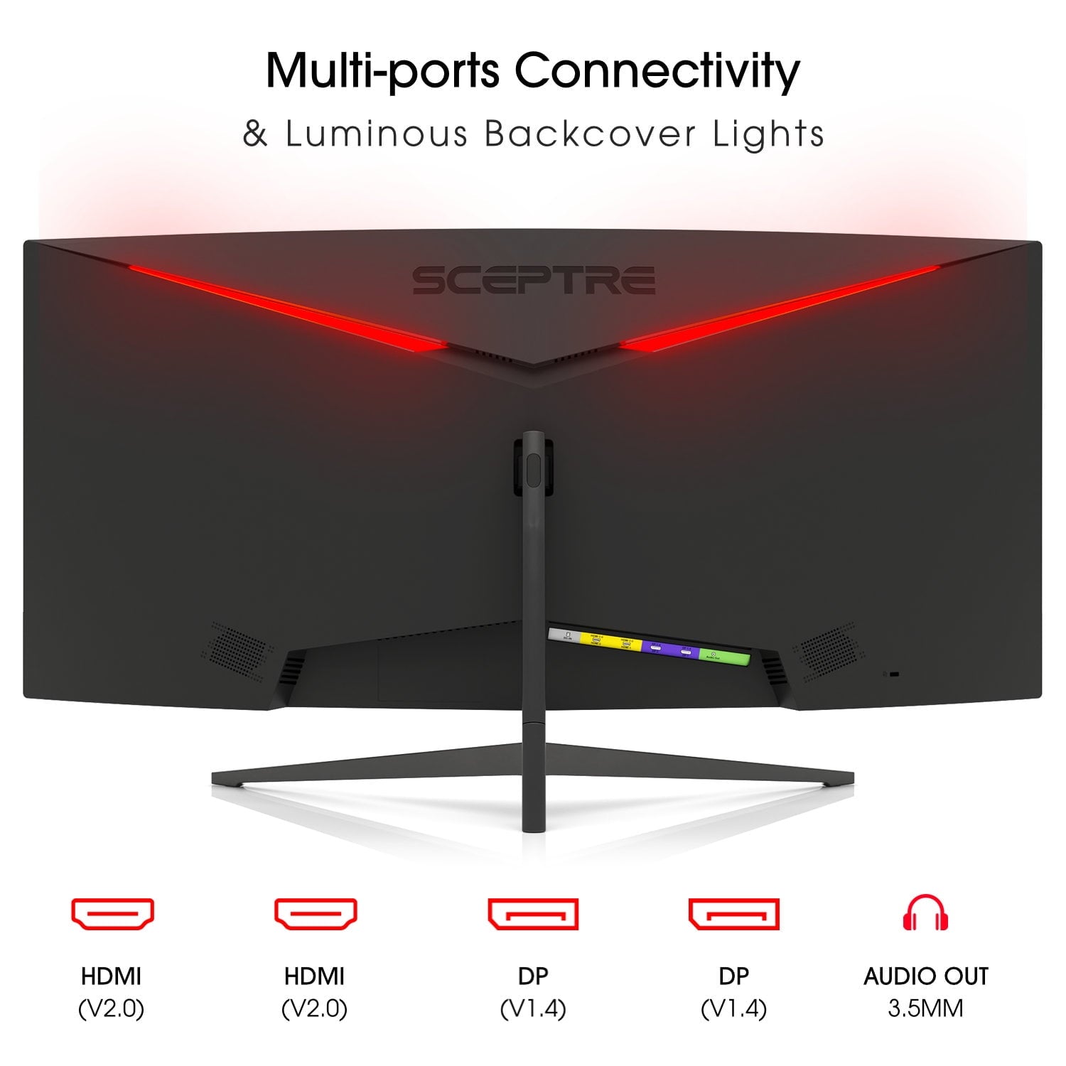 Sceptre New Curved 30-inch Gaming monitor up to 200Hz 1800R 2025