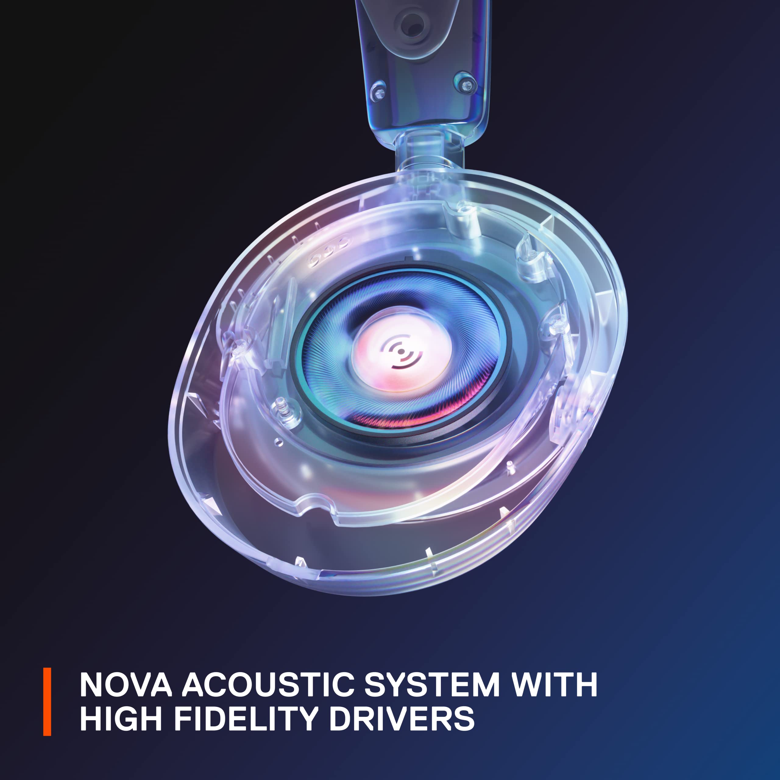 New SteelSeries Arctis Nova 1P Multi-System Gaming Headset — Hi-Fi Drivers — 360° Spatial Audio — Comfort Design — Durable — Lightweight — Noise-Cancelling Mic — PS5/PS4, PC, Xbox, Switch - White