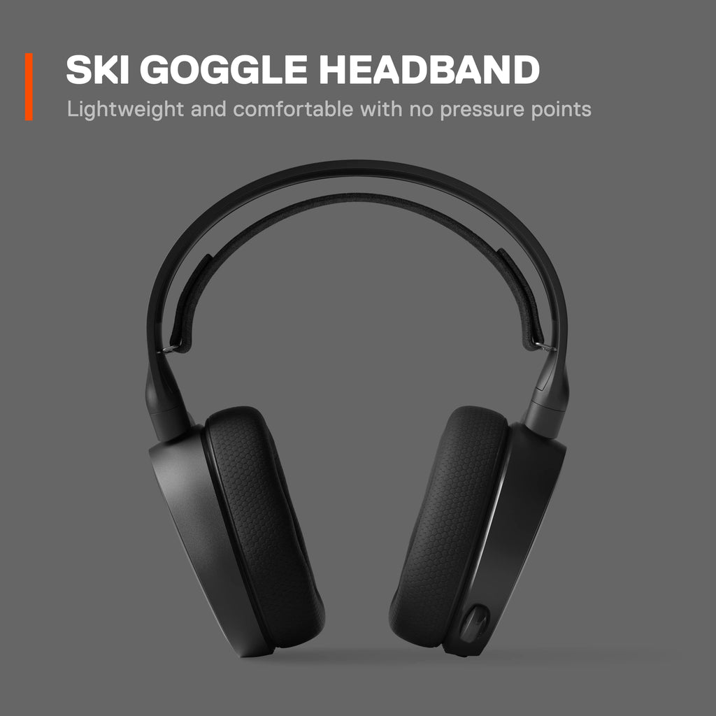 New SteelSeries Arctis Nova 1P Multi-System Gaming Headset — Hi-Fi Drivers — 360° Spatial Audio — Comfort Design — Durable — Lightweight — Noise-Cancelling Mic — PS5/PS4, PC, Xbox, Switch - White