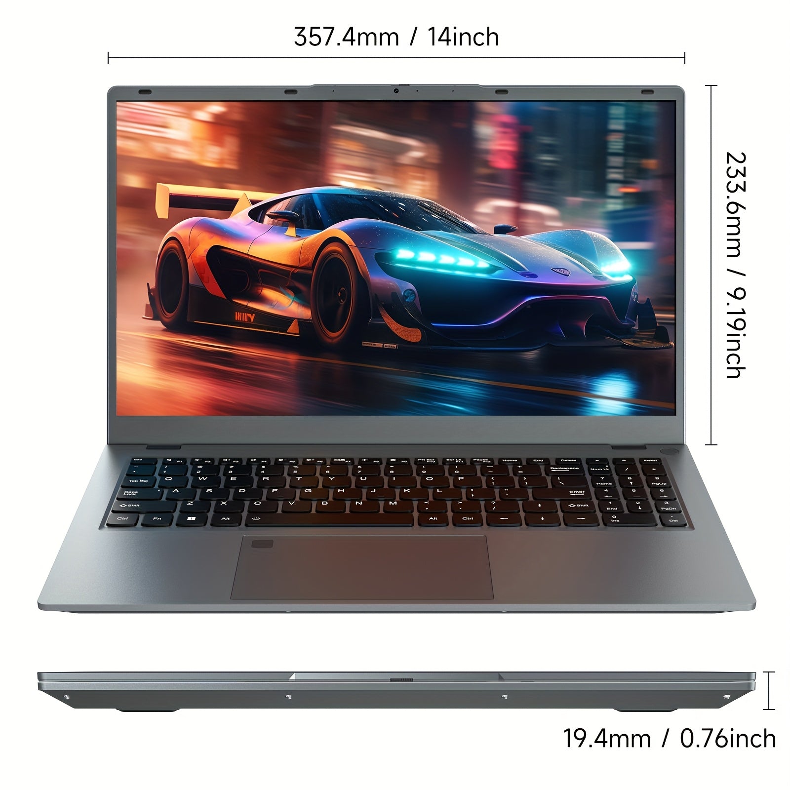 15.6-inch Laptop Gaming Computer, Core I5 1240P Processor, 8-core 12 Thread, 3.3GHz Clock Speed, 16GB for RAM, 512GB ROM, Cheap Laptop PC Suitable for Students And Office, Christmas Gift for Family And Friends