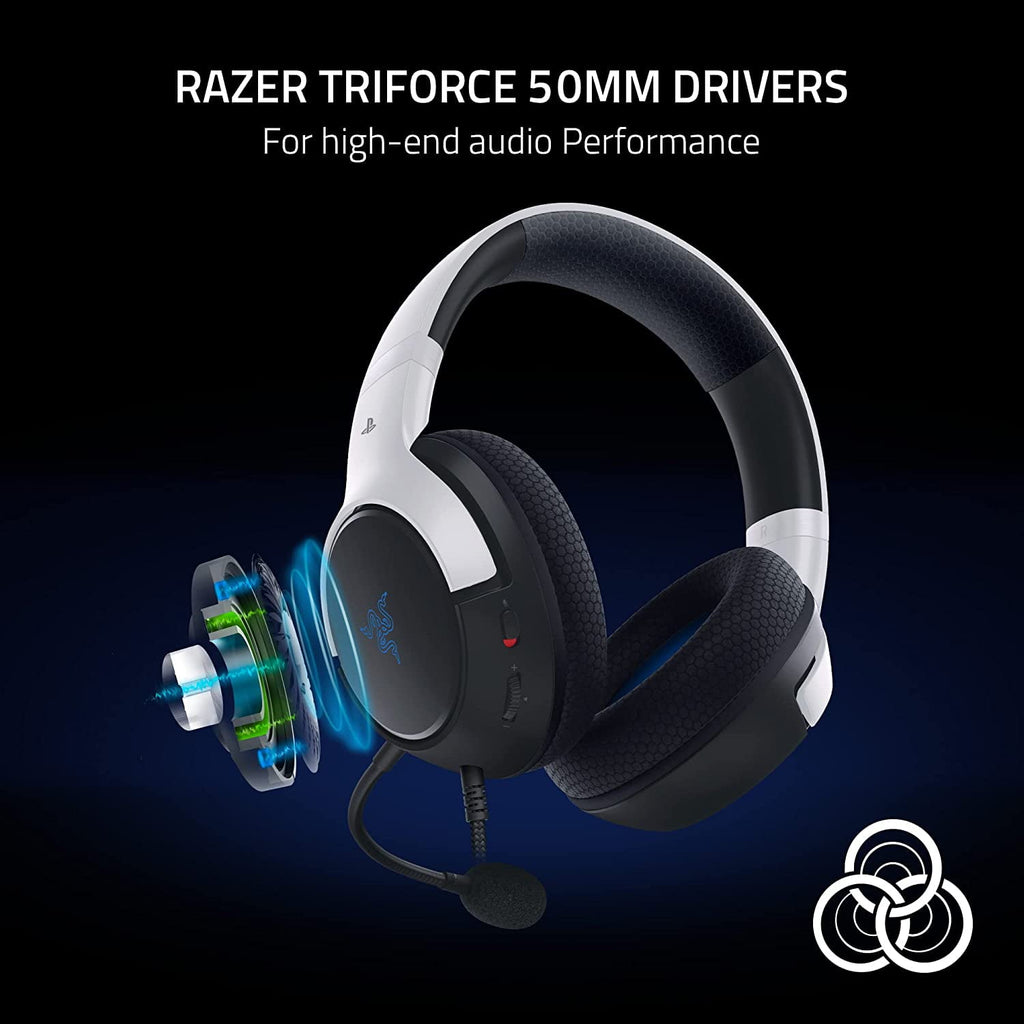 Razer Kaira X Wired Gaming Headset for PlayStation 5 / PS5, PS4, PC, M