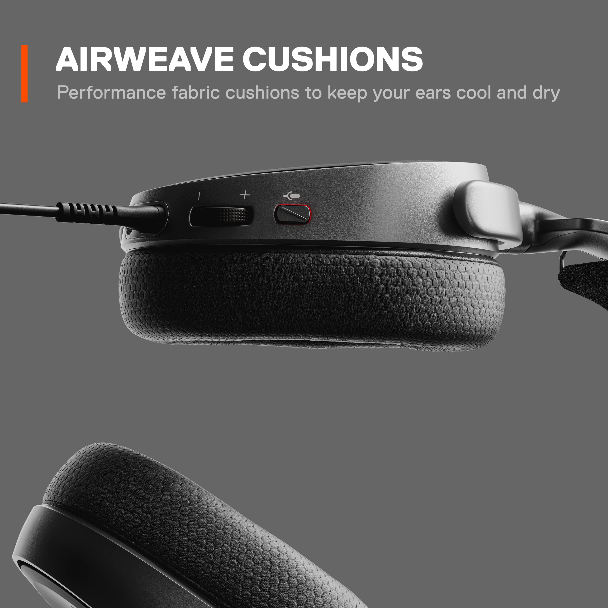 New SteelSeries Arctis Nova 1P Multi-System Gaming Headset — Hi-Fi Drivers — 360° Spatial Audio — Comfort Design — Durable — Lightweight — Noise-Cancelling Mic — PS5/PS4, PC, Xbox, Switch - White