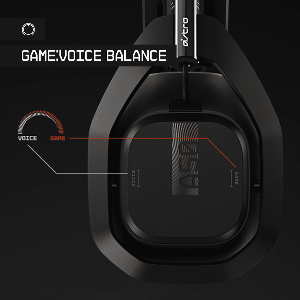 ASTRO Wireless Gaming Headset, Black