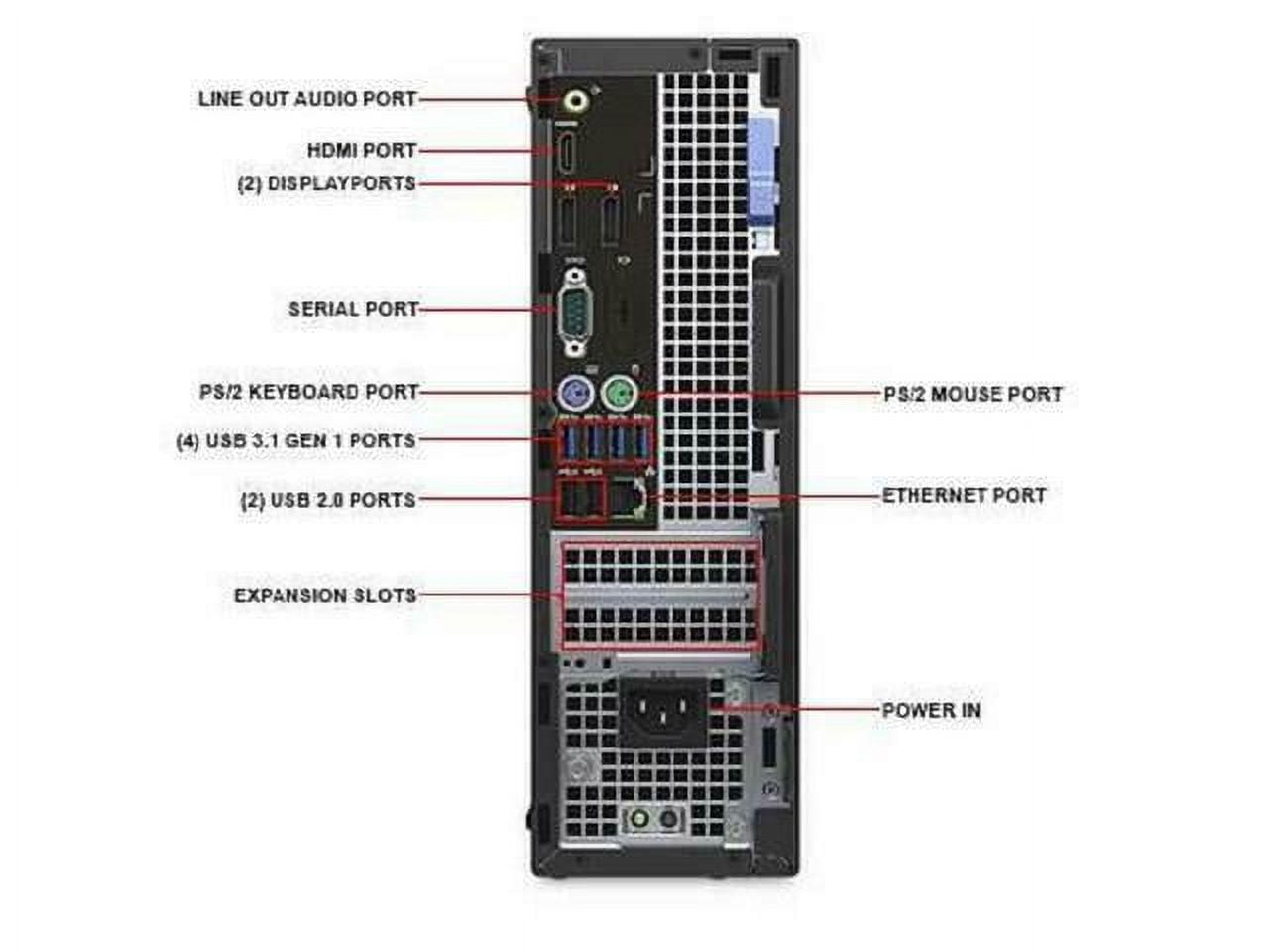 DELL OPTIPLEX 5050 SFF DESKTOP PC I5-7500 16GB DDR4 RAM 128GB SSD WIFI