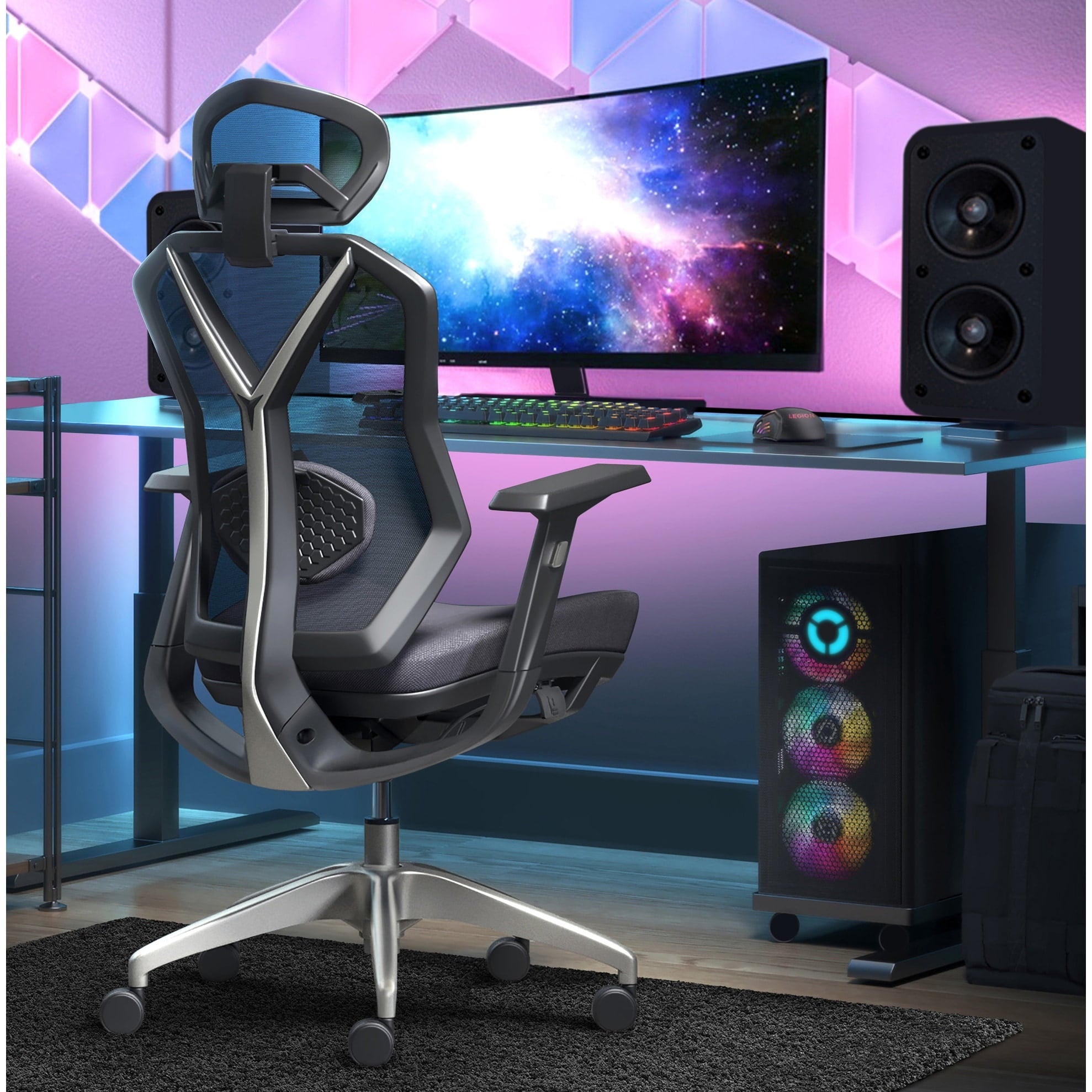 Lenovo Legion Mesh Gaming Chair Space Gray