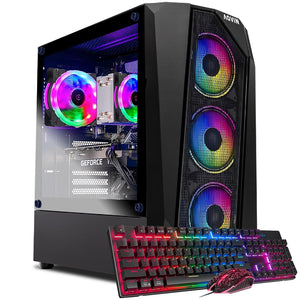 AQVIN AQ30 Gaming PC | AMD Graphics RX 550 4GB (HDMI) | Intel Core i7