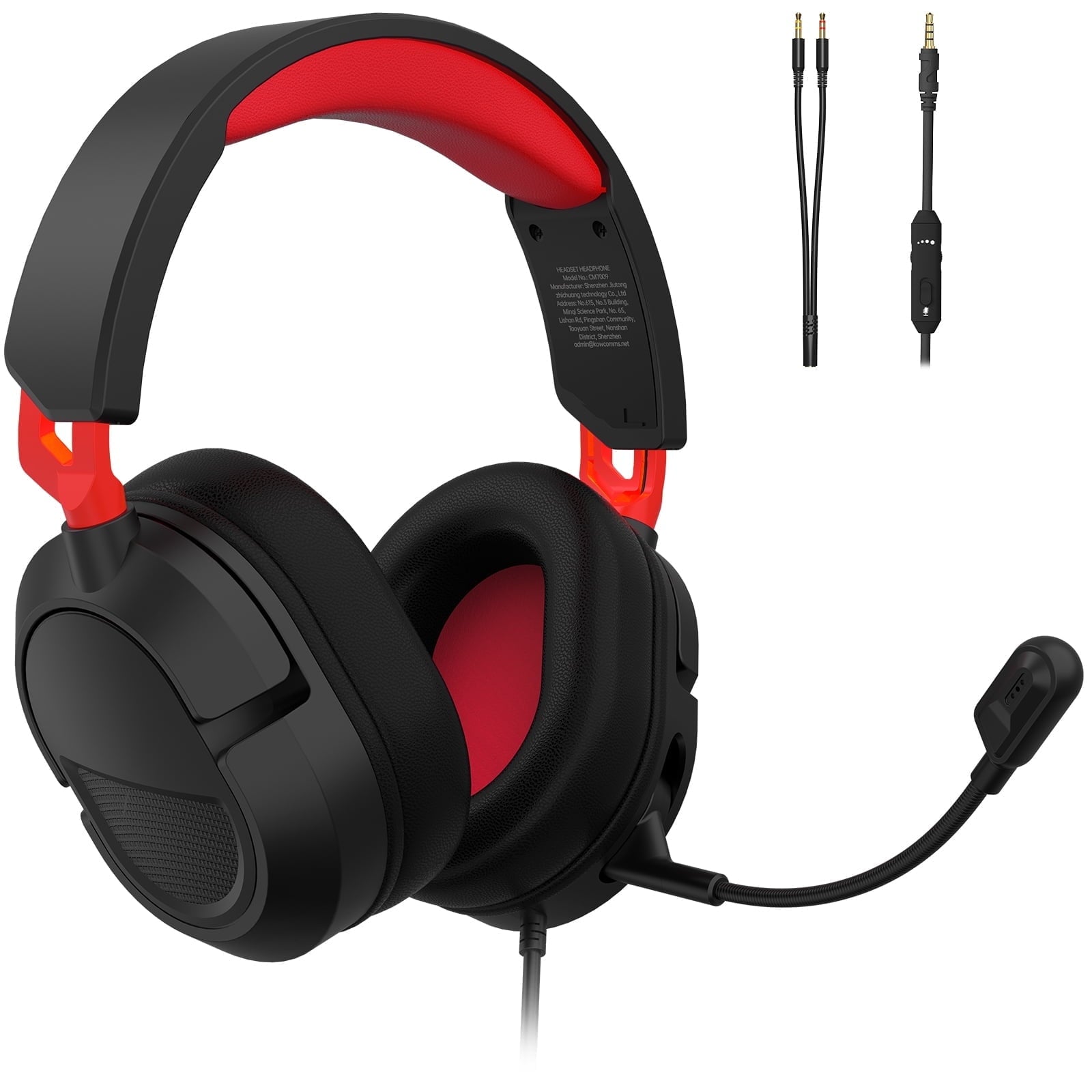 FONHAID Gaming Headset for PS5, PS4, PC, Laptop, Switch, MAC, Xbox Hea