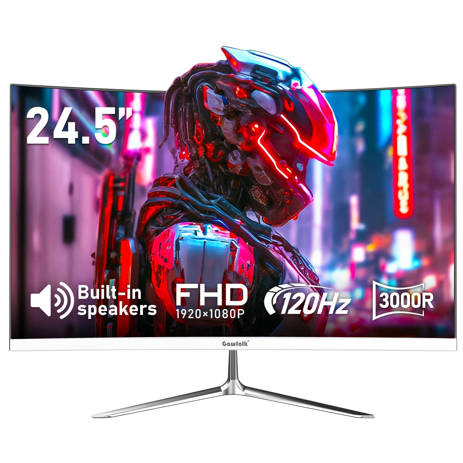 Gawfolk 24.5 inch 200Hz Gaming Monitor FHD 1080P - High Refresh Rate,