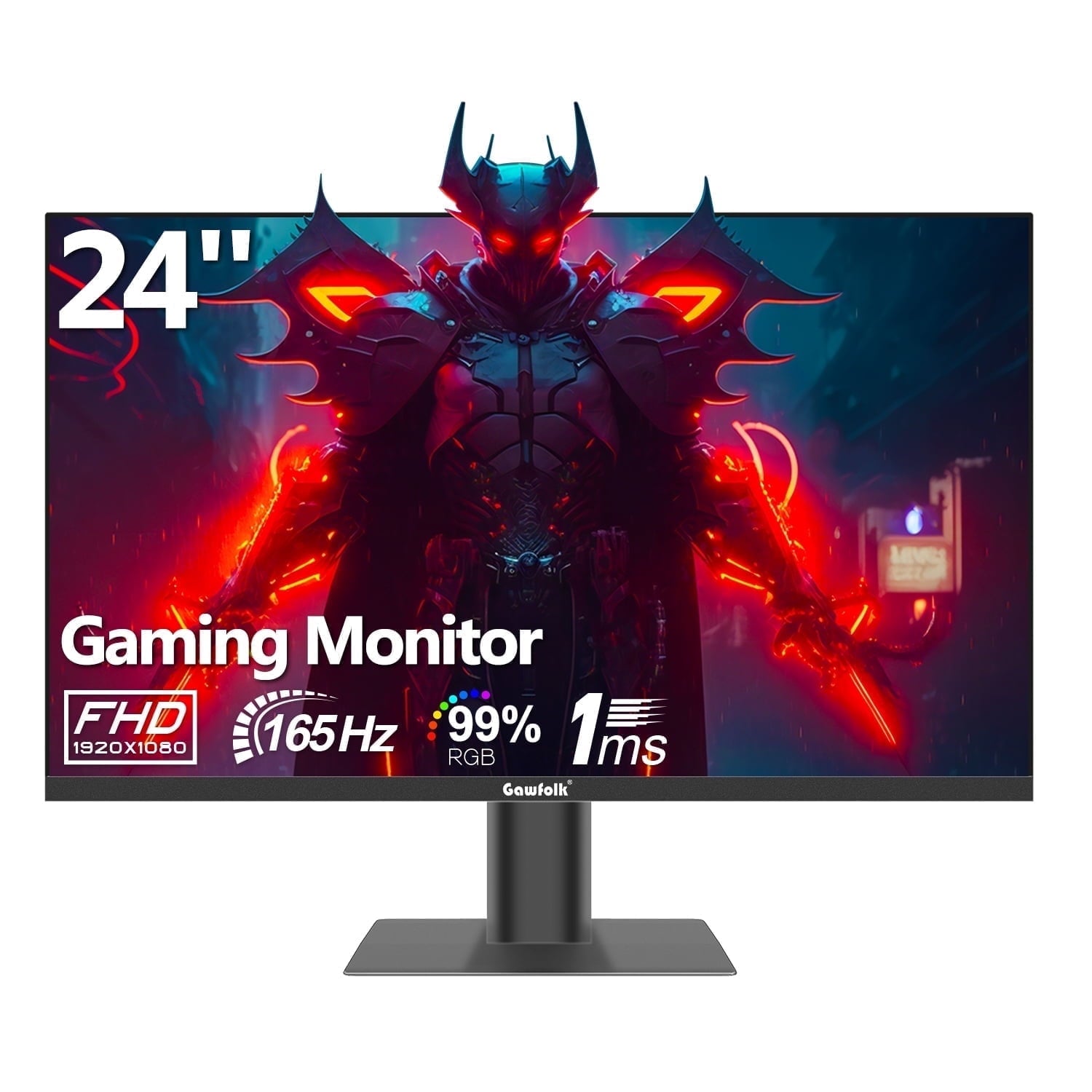 Gawfolk 24.5 inch 200Hz Gaming Monitor FHD 1080P - High Refresh Rate,