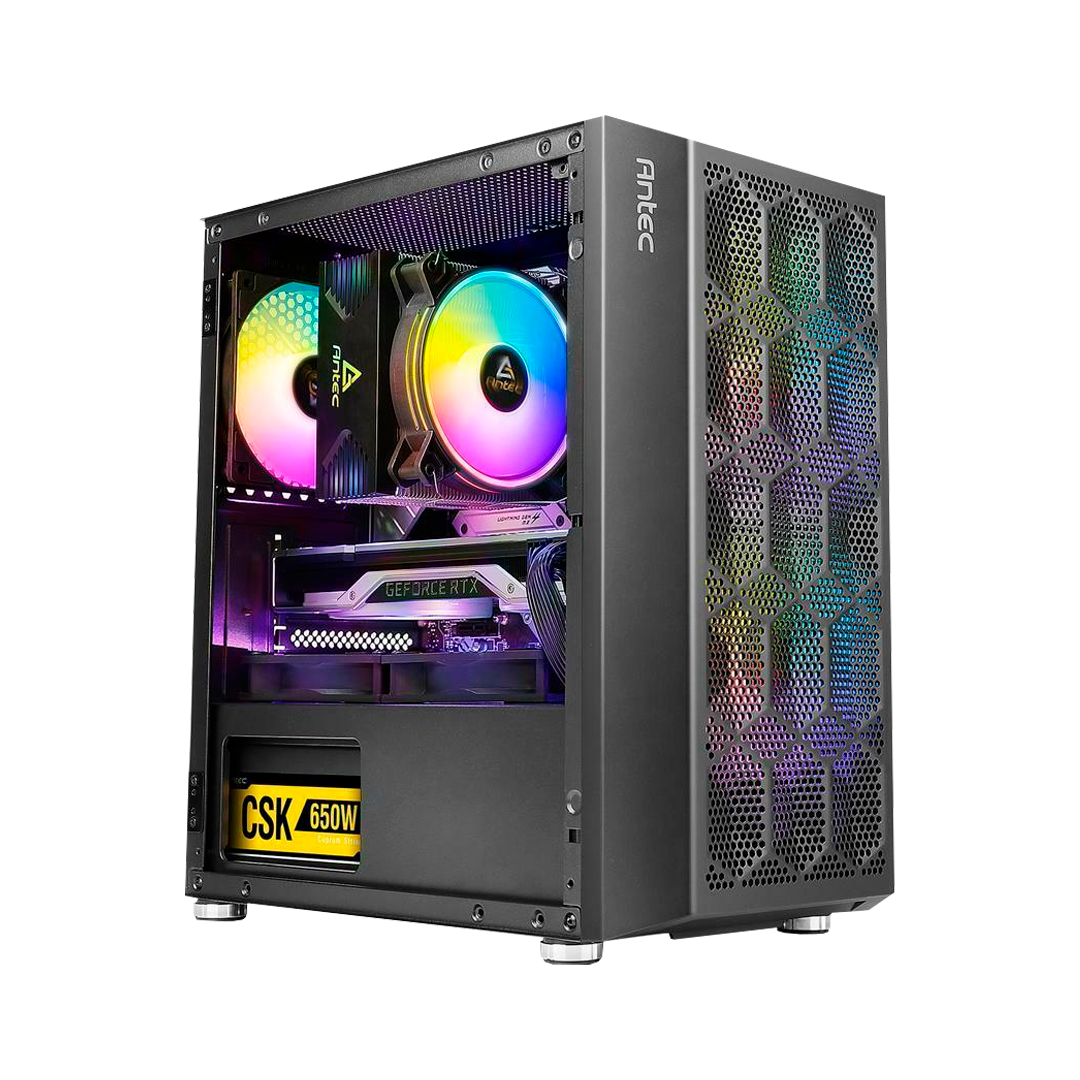 KLY Ninja - Gaming Desktop PC, AMD Ryzen 3 4100 (Zen 2) Quad-Core 3.8