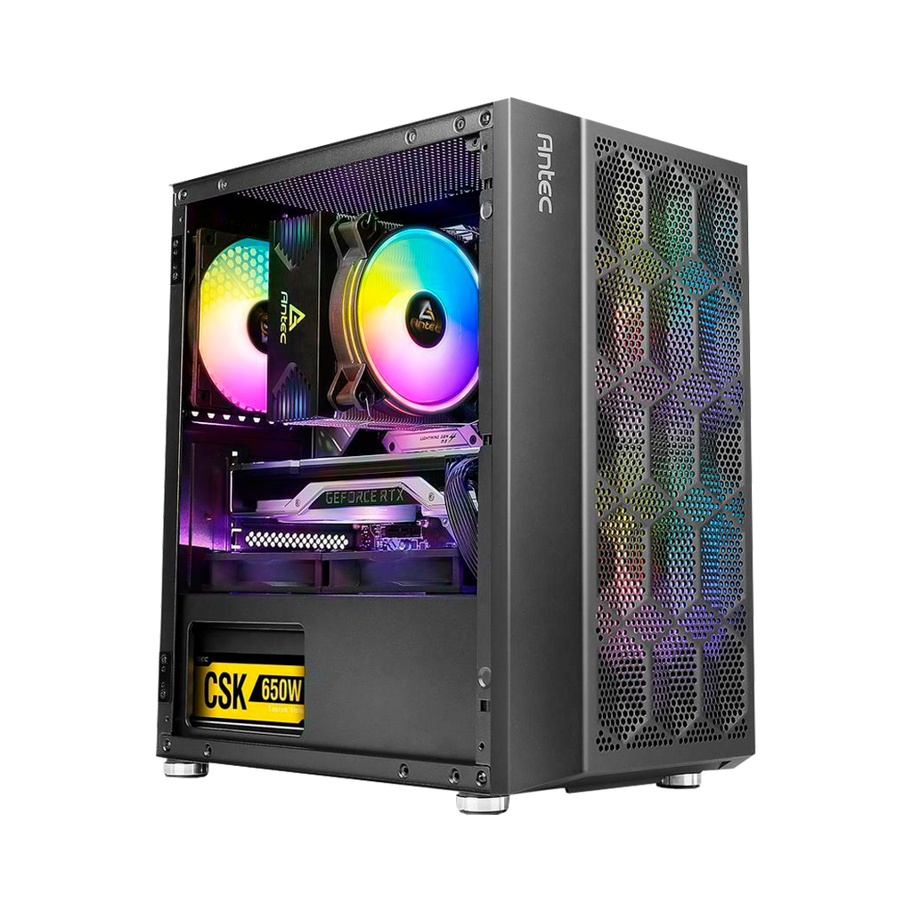 KLY Ninja - Gaming Desktop PC, AMD Ryzen 3 4100 (Zen 2) Quad-Core 3.8