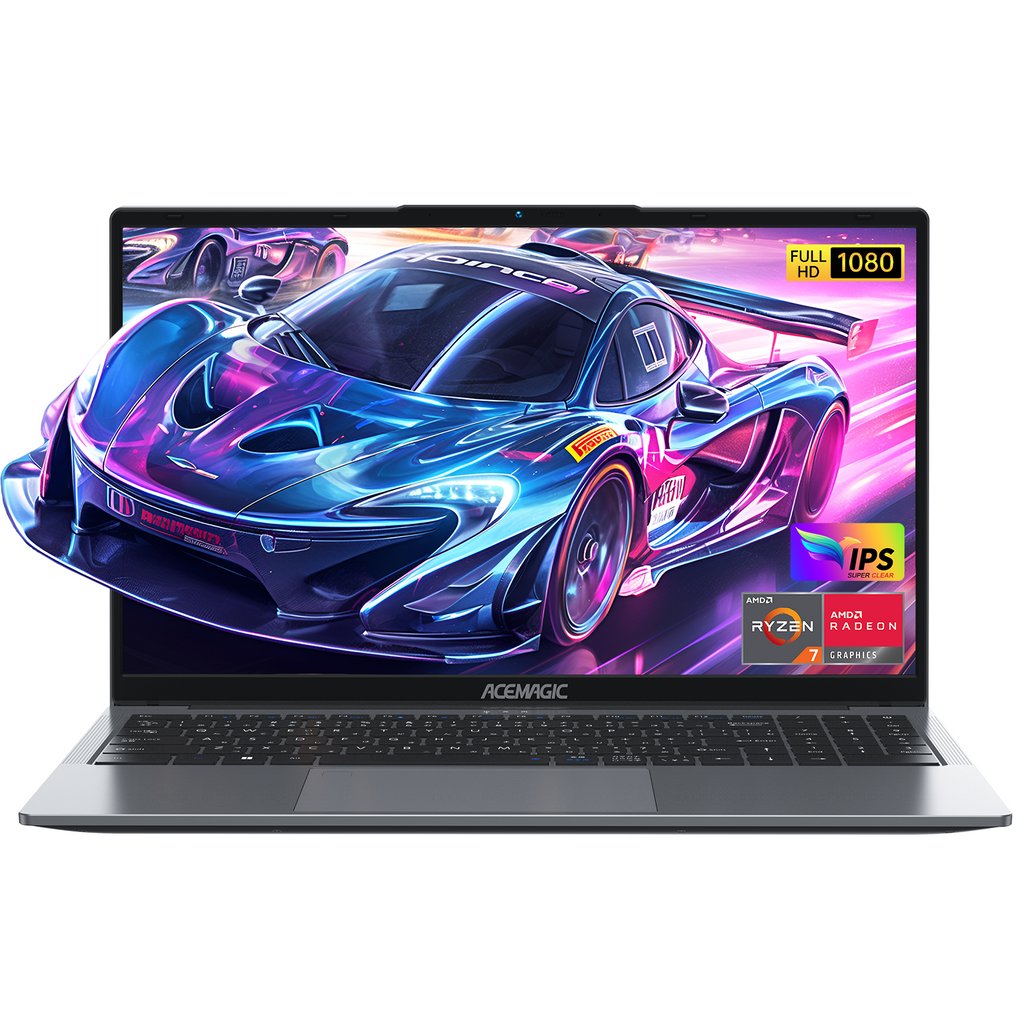 ACEMAGIC 15.6'' FHD Gaming Laptop AMD Ryzen 7 5700U up to 4.3GHz 16GB