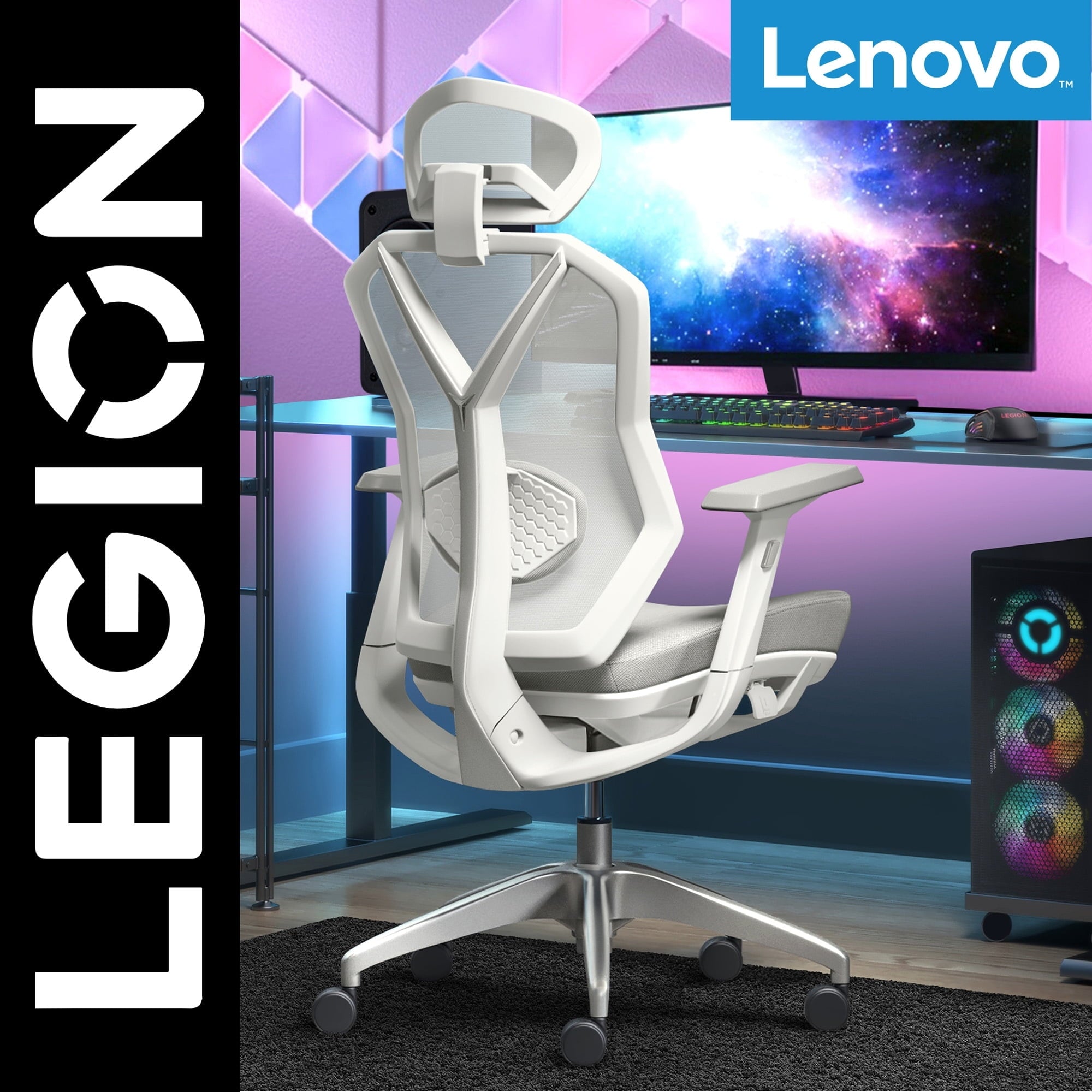 Lenovo Legion Mesh Gaming Chair Space Gray
