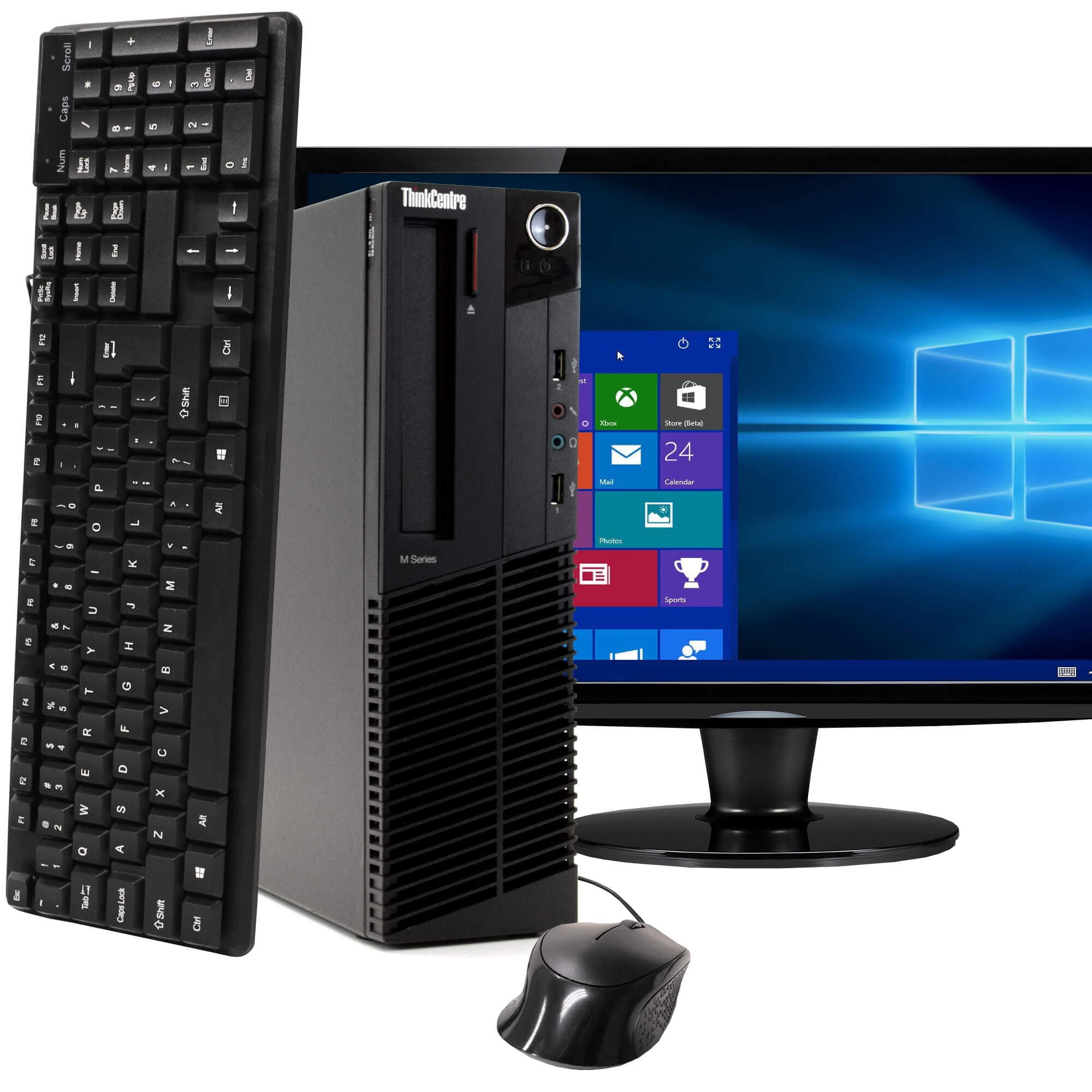 Lenovo ThinkCentre M91P Desktop Computer PC, 3.20 GHz Intel i5 Quad Co