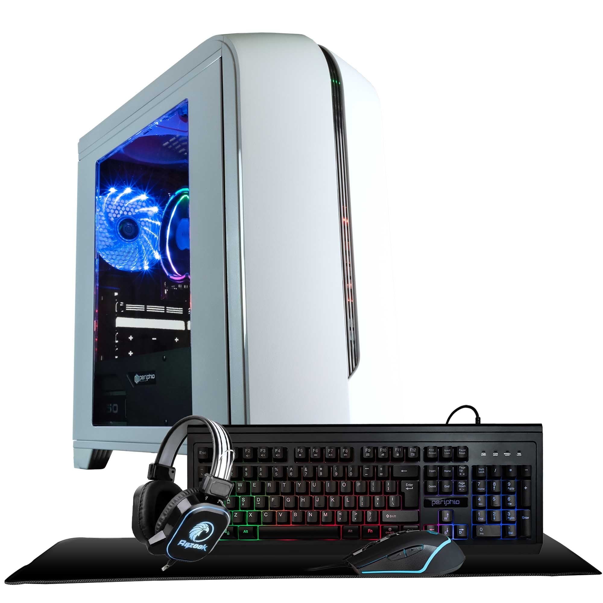 Periphio Terra Gaming PC Computer - AMD Ryzen 5 5600G | Radeon Vega 7