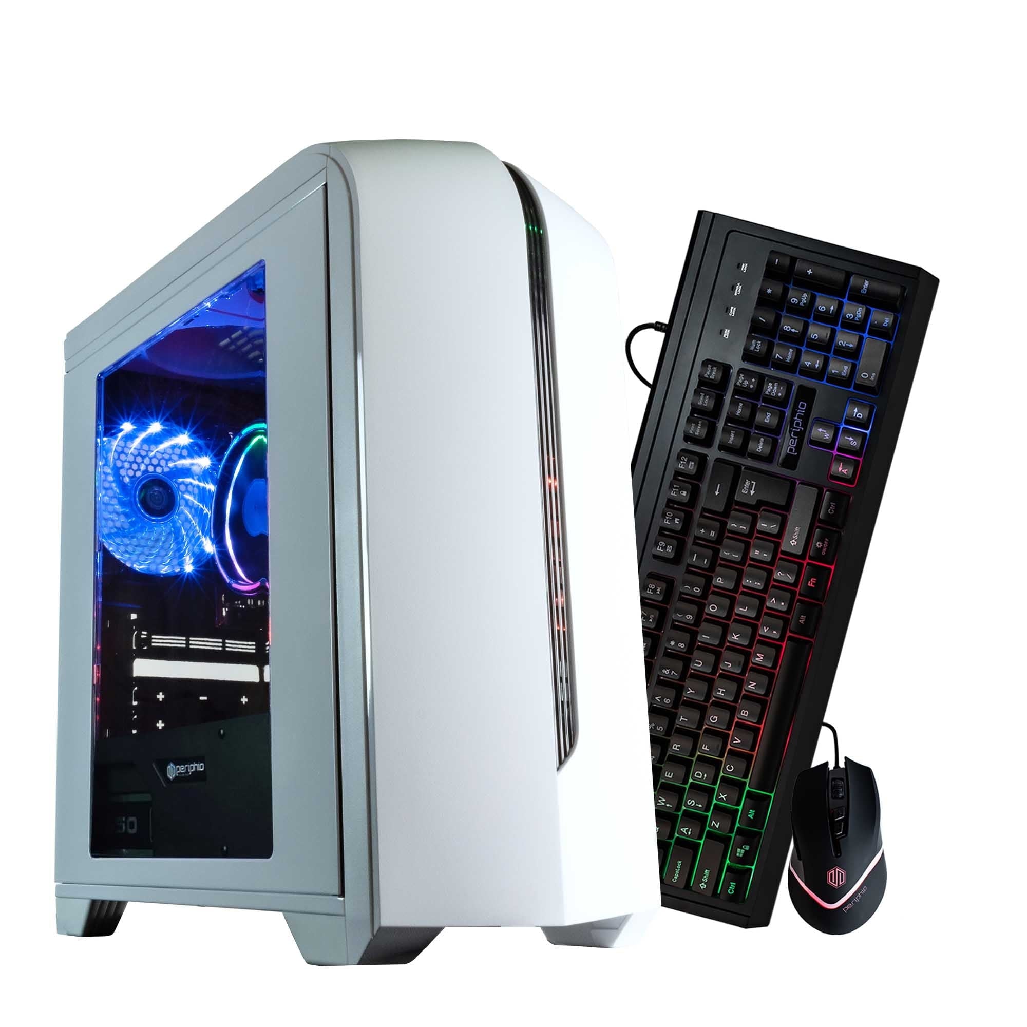 Periphio Terra Gaming PC Computer - AMD Ryzen 5 5600G | Radeon Vega 7