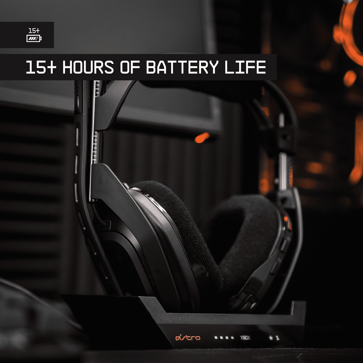 ASTRO Wireless Gaming Headset, Black