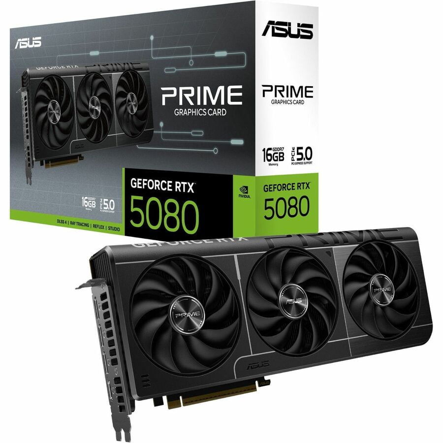 Asus NVIDIA GeForce RTX 5080 Graphic Card, 16 GB GDDR7