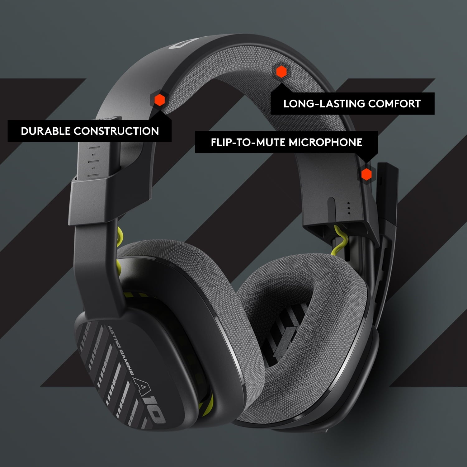 ASTRO A10 Gaming Headset Gen 2 Wired Headset - Over-ear gaming headpho