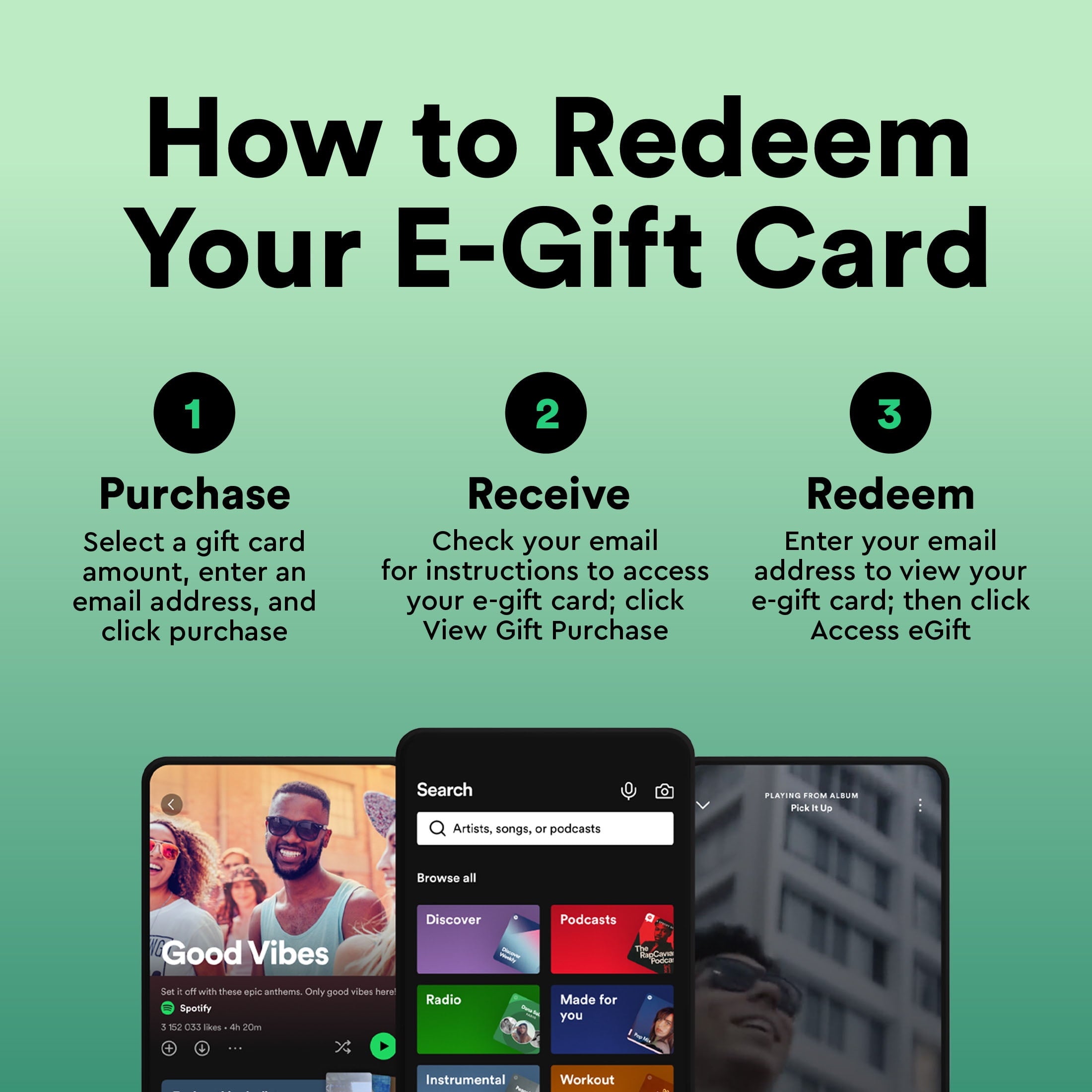 Spotify $30 eGift Card