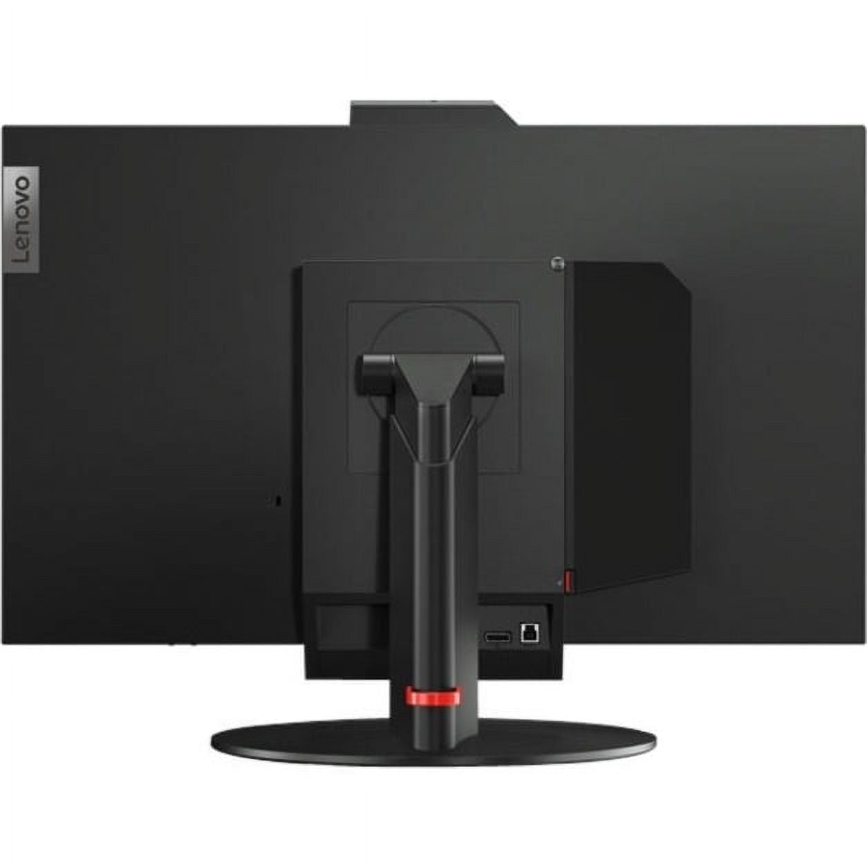 Lenovo ThinkCentre TIO27 27" Class Webcam WQHD LED Monitor, 16:9, Blac