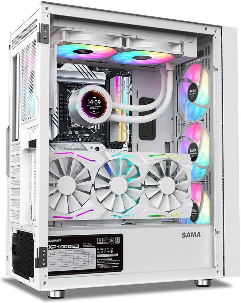 Custom RGB Gaming Desktop PC Intel Core i7 5.0GHz 12 Core Nvidia RTX 3070